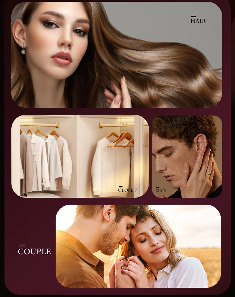 Set of 2 Coconut Perfume Sprays – Dual-Use Hair & Body Fragrance